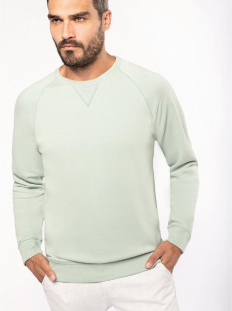 Kariban Men's Bio French Terry Crewneck