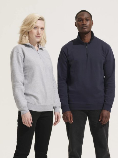 Sol’s Conrad Unisex Half-Zip Sweatshirt (280g)