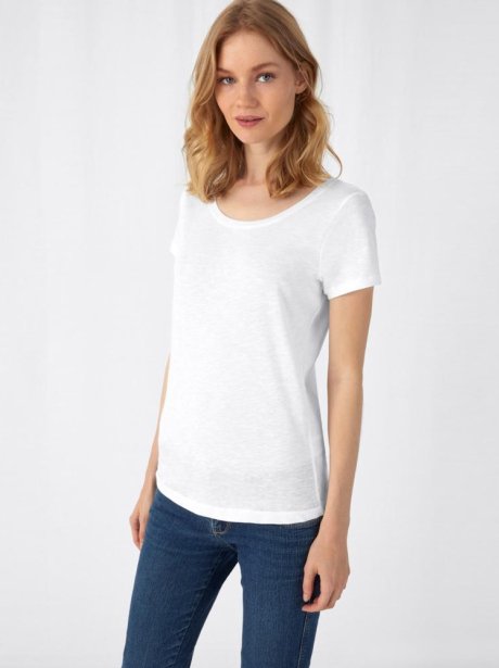 B&C Eco Friendly Slub Women's T-Shirt (120g)