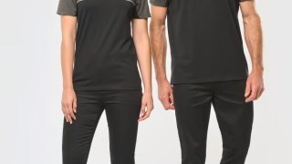 T-Shirt Bicolor Eco-Responsável WK (190g)