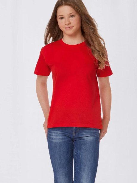 B&C Exact Kids Short Sleeved T-Shirt (145g)