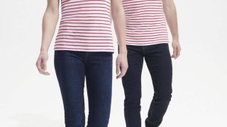 Sol's Miles Men's Striped T-Shirt (150g)