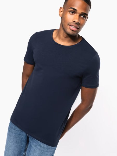 T-Shirt de Homem com Elastano Kariban (160g)