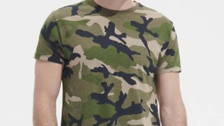 T-shirt Homme Sol's Camo (150g)