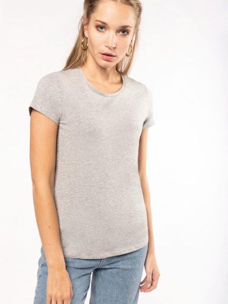 T-Shirt de Senhora com Elastano Kariban (160g)