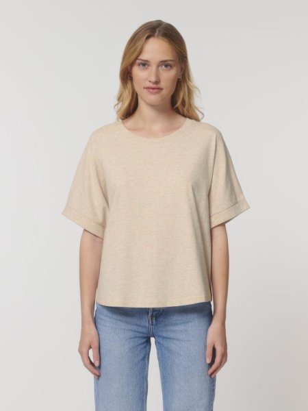 T-Shirt de Senhora Oversized Stanley/Stella Stella Collider (155g)