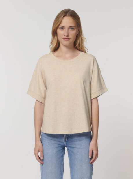 T-Shirt de Senhora Oversized Stanley/Stella Stella Collider (155g)