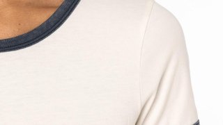 T-Shirt de Senhora Ringer Eco-Responsável com Contraste Native Spirit (180g)