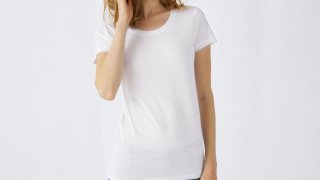 T-Shirt de Sublimação B&C Senhora (140g)