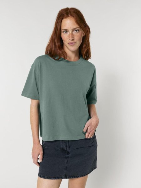 T-Shirt Ecológica Boxy de Senhora Stanley/Stella Stella Nova (155g)
