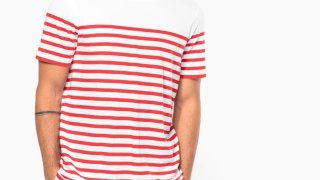 T-shirt Style Marin en Coton Biologique Kariban (160g)