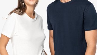 Unisex Cotton and Linen T-Shirt Spasso (150g)