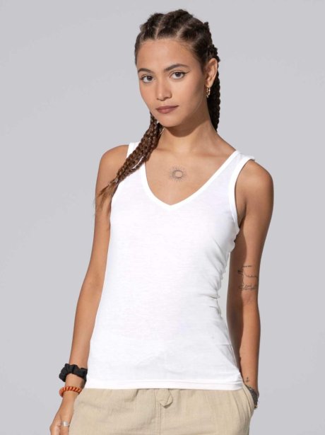 Top para Sublimação JHK V-Neck (150g)