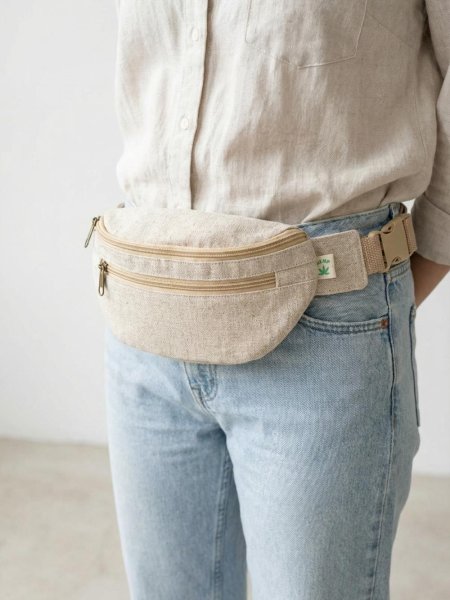 Bolsa de Cintura em Cânhamo Impacto