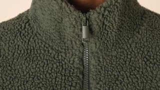 Sweatshirt com Fecho em Sherpa Unissexo Spasso (340g)