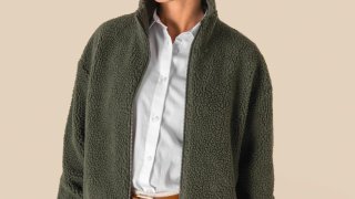 Sweatshirt com Fecho em Sherpa Unissexo Spasso (340g)